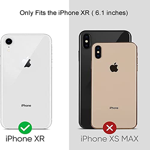Cabottser Cute iPhone XR Tiger Case, Adorable 3D Cartoon Girls Boys Teens Kids Women Funny Beautiful Yellow Animal Soft Silicone Tiger Shockproof Protective Phone Cover Case for iPhone XR 6.1"