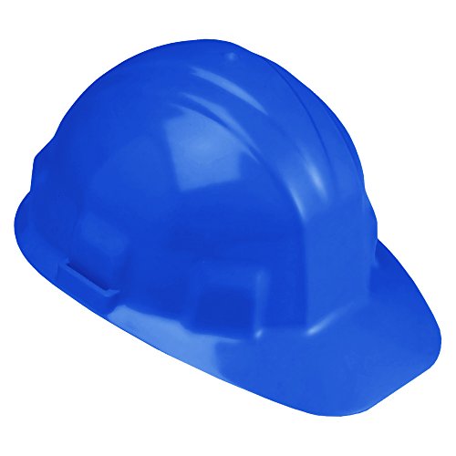 Jackson Safety Sentry III Hard Hat - HDPE, 6-Point Ratchet, Low Profile, Blue 14416, Meets ANSI Standards