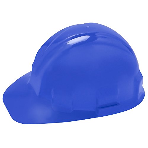 Jackson Safety Sentry III Hard Hat - HDPE, 6-Point Ratchet, Low Profile, Blue 14416, Meets ANSI Standards