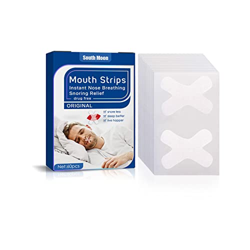 60 Count Anti-Snoring Hypoallergenic Mouth Sleep Tape