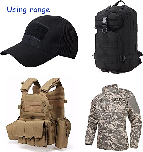 American Flag Patch, US USA Embroidered Tactical Patch with Hook and Loop Backpack hat hat Jacket Pants, Army Uniform Insignia-3x2 inches