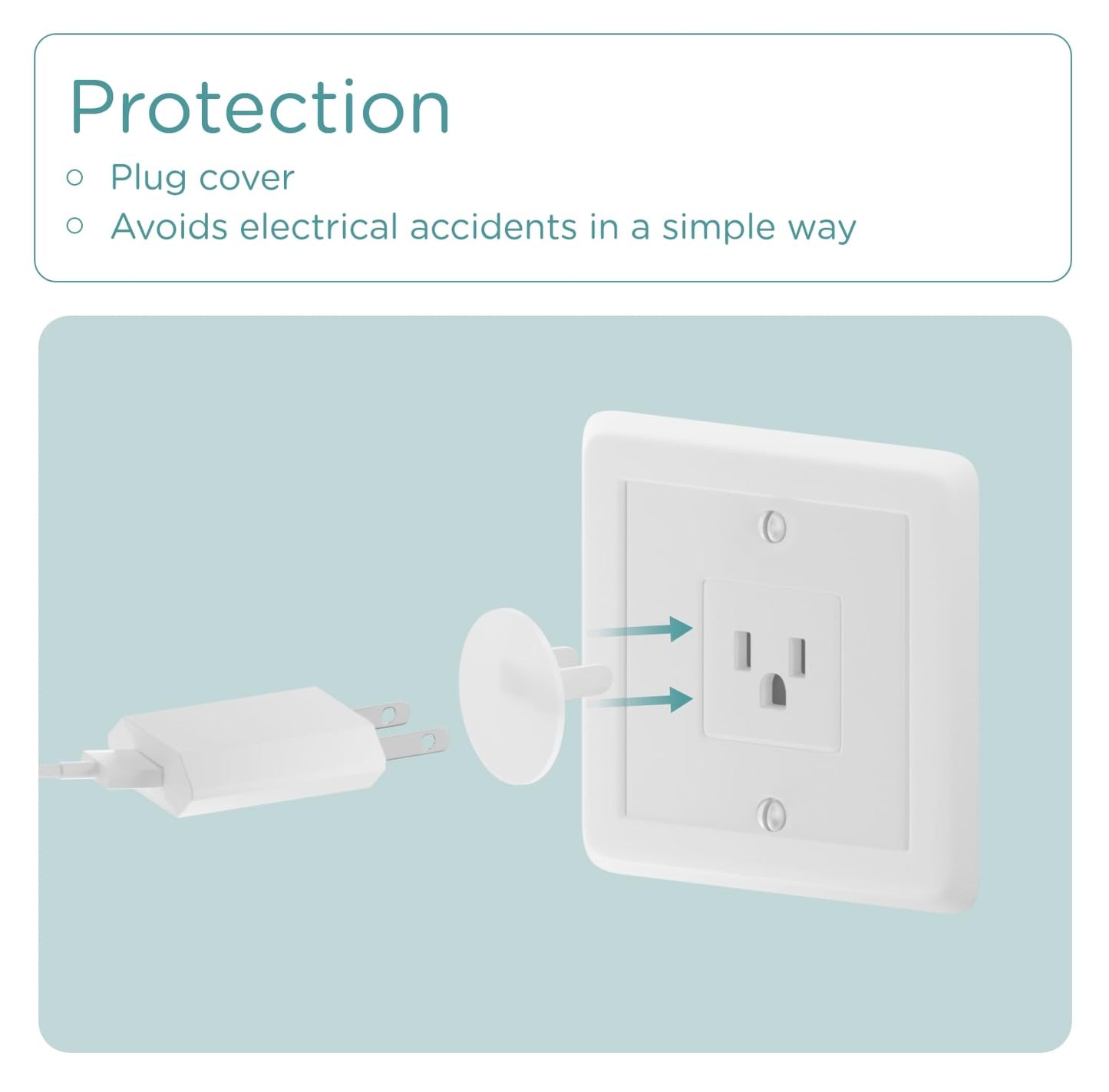 6pk No Drill Baby Proofing Child Safety Strap Locks + 6pk Power Outlet Covers