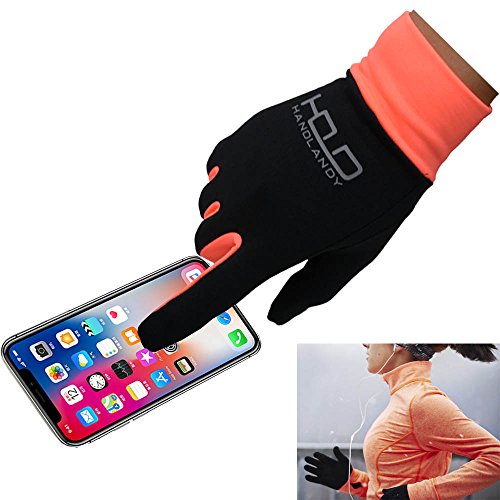 PRISAFETY Handlandy Lightweight Running Gloves, Touchscreen Jogging Gloves for Women & Men
