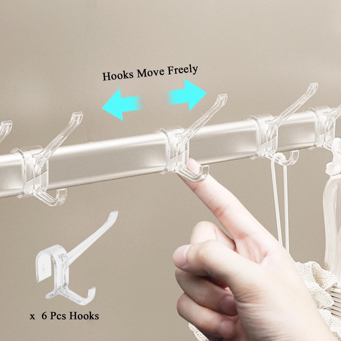 Suction Cup Towel Bar 18" - Versatile & Removable for Bathrooms & Kitchens