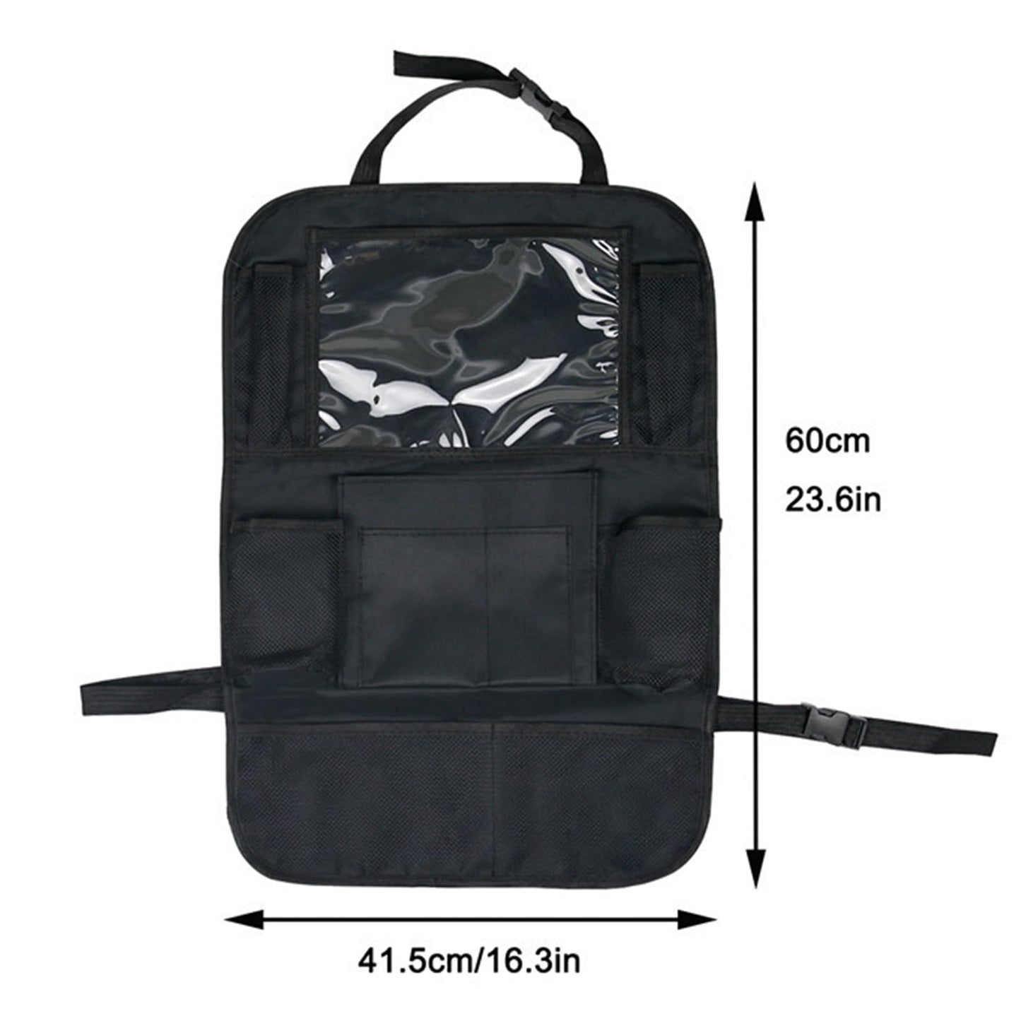 Maximize Car Space: Multi-Pocket Car Seat Back Organizer for Easy Access Storage