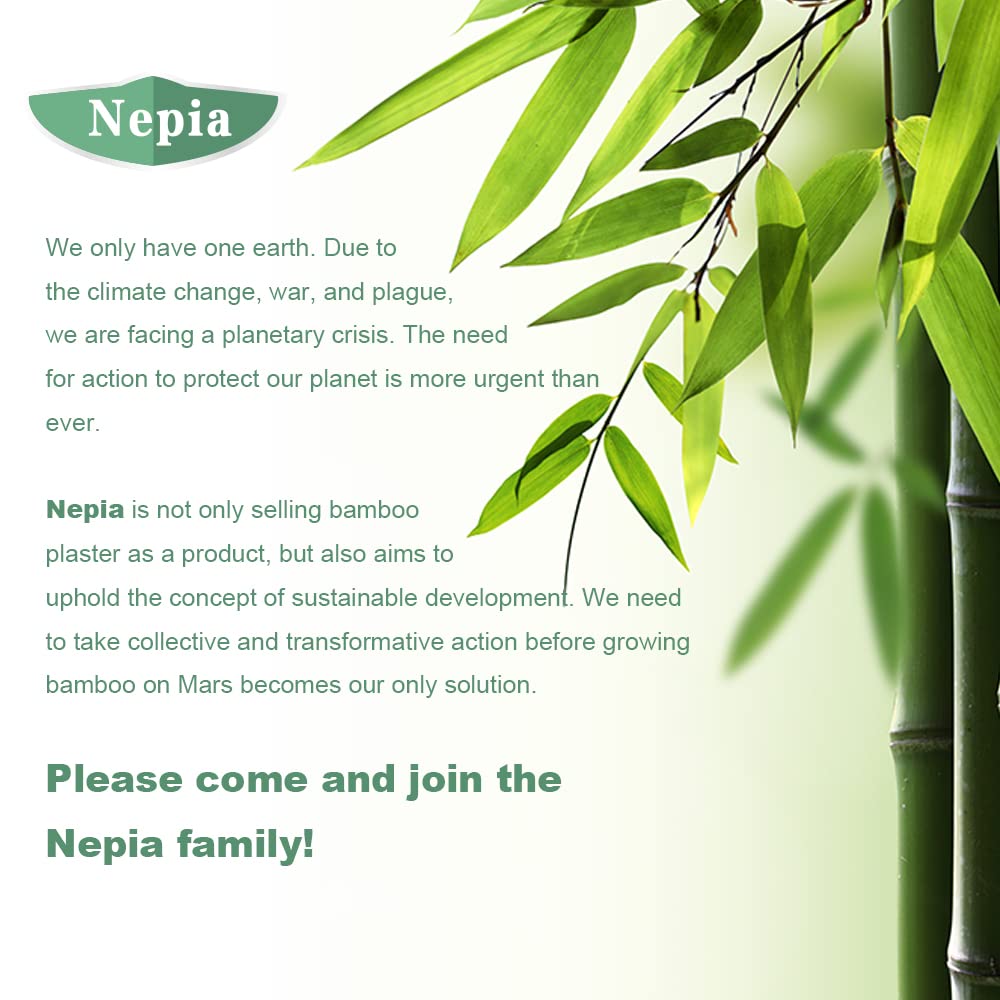 Eco-Friendly Bamboo Bandages: 100pc Hypoallergenic, Biodegradable, Latex-Free