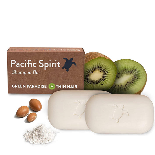 2pk 7.06oz Shampoo Bars w/ Argan Oil & Kiwi SLS/Sulfate-Free, Zero Waste, Vegan