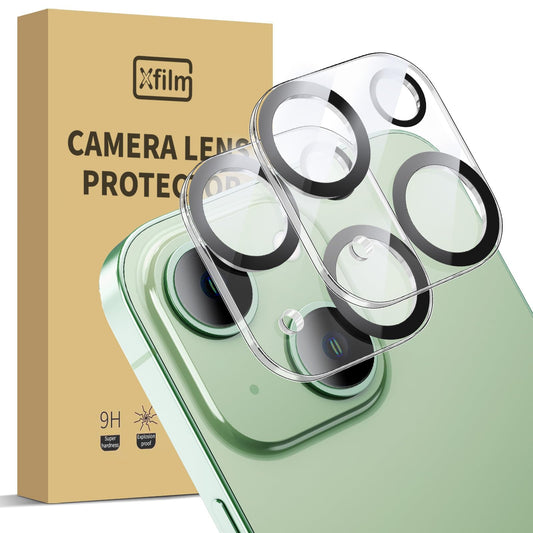 Premium Camera Lens Protector for iPhone 15 & 15 Plus, Ultra HD 9H Hardness Tempered Glass, Anti-Scratch, Night Shooting Mode, High Light Transmittance, Easy Installation, Full Coverage, Case Friendly