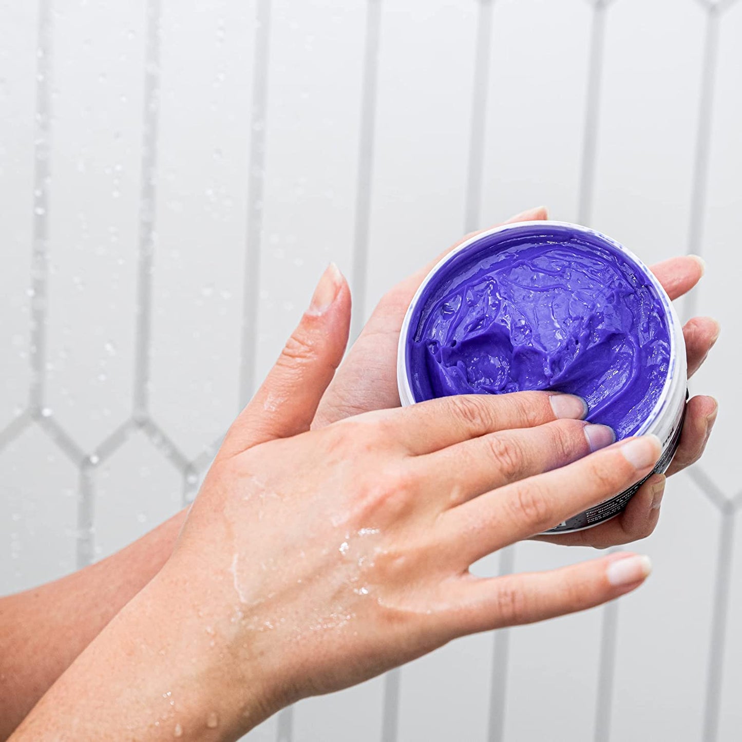 8.5oz Herbalosophy Color Perfecting Purple Hair Mask – Add Shine while Protecting Your Color – Salon-Quality Haircare with Natural, Healthy Ingredients, Vegan, Sulfate & Paraben Free