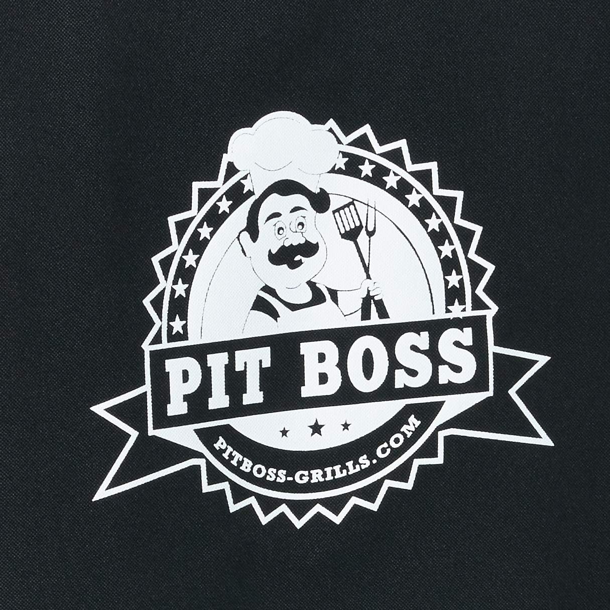 Pit Boss 73350 Vertical Electric Smoker Cover, 3 Series - Black, Heavy-Duty Polyester & PVC, Weather-Resistant, Custom Fit for Models 77320, 77232, 10947, 10772