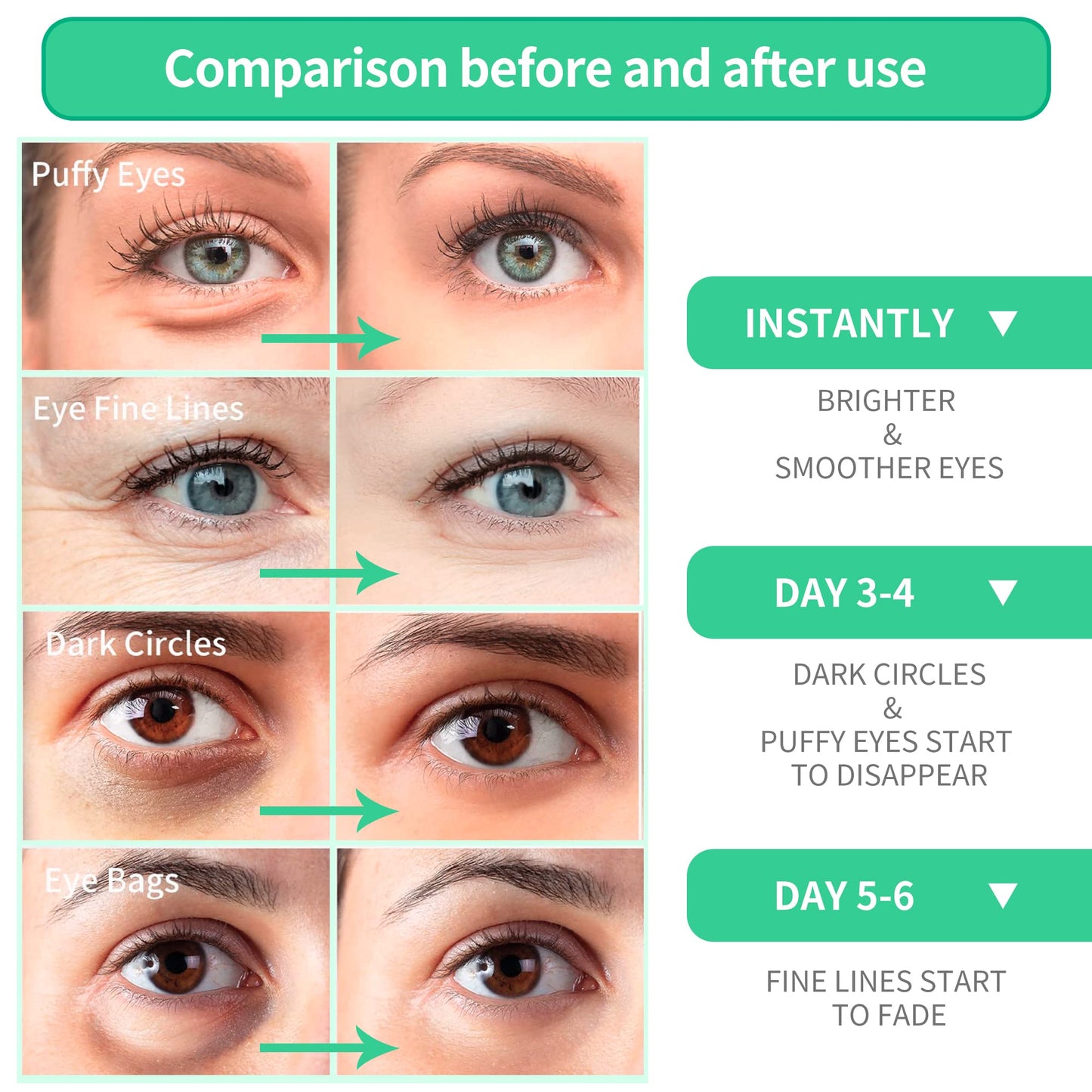 30 Pairs Aloe Vera Amino Acid & Collagen Under Eye Mask