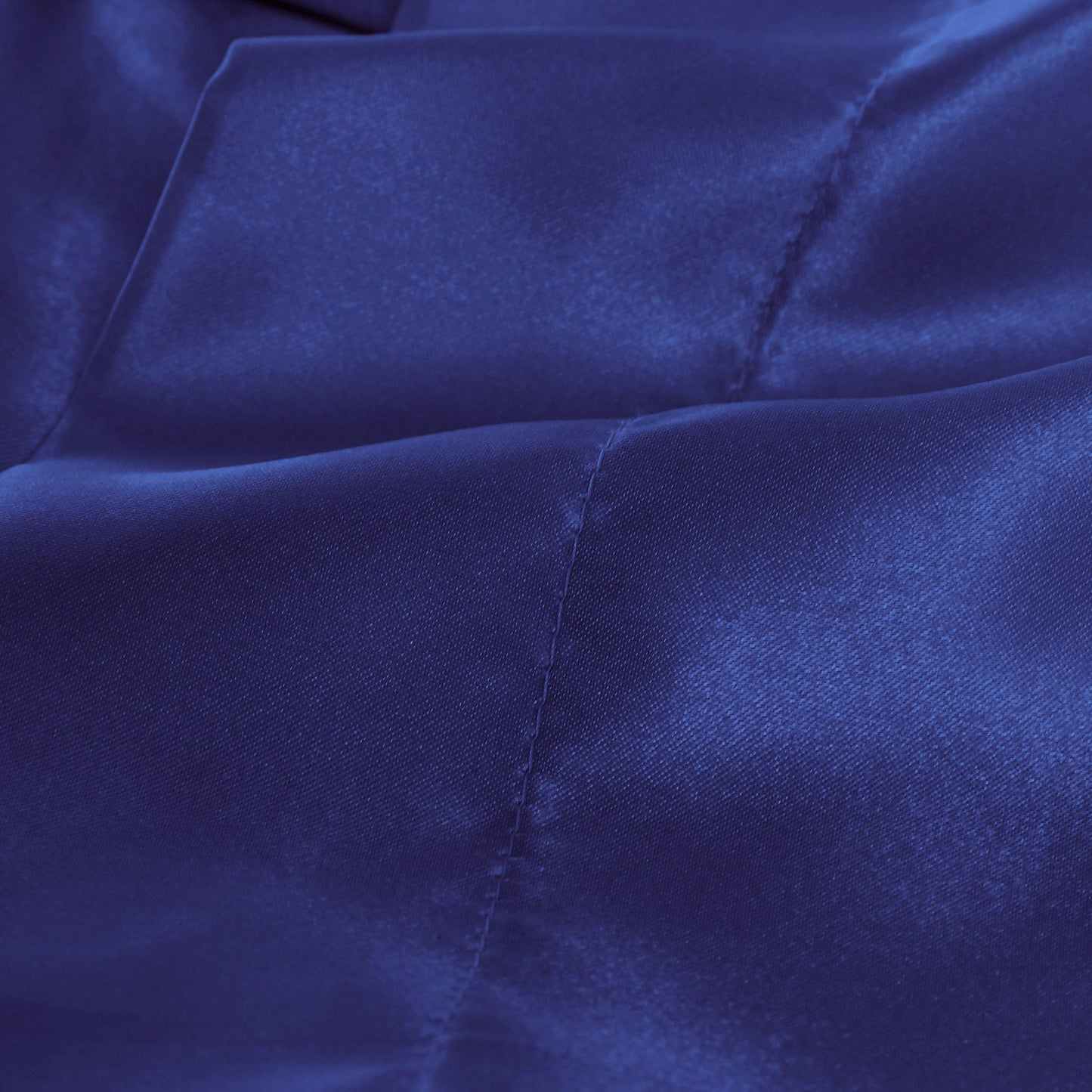 20"x54" Navy Blue Super Soft Silky Satin Body Pillow Cover w/ Envelope Closure