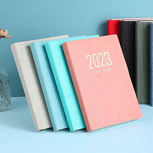 GuaziV Planner 2023-2024, Monthly & Weekly & Daily Planner to Increase Productivity, A5 Day Business Work Planners for Men Women (3 Colors Available Grey, Teal, Pink)