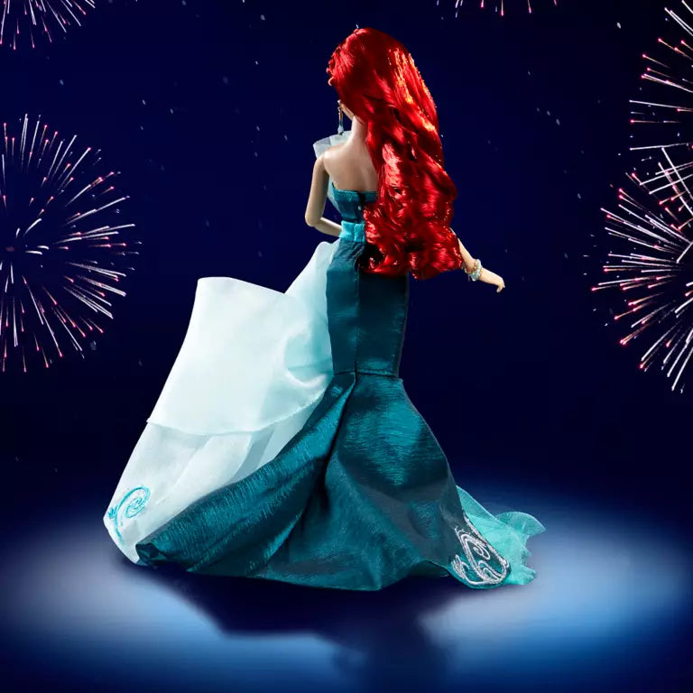 Ariel Limited Edition Doll – The Little Mermaid – Disney Designer Collection Midnight Masquerade Series – Fashionably Late – 12''