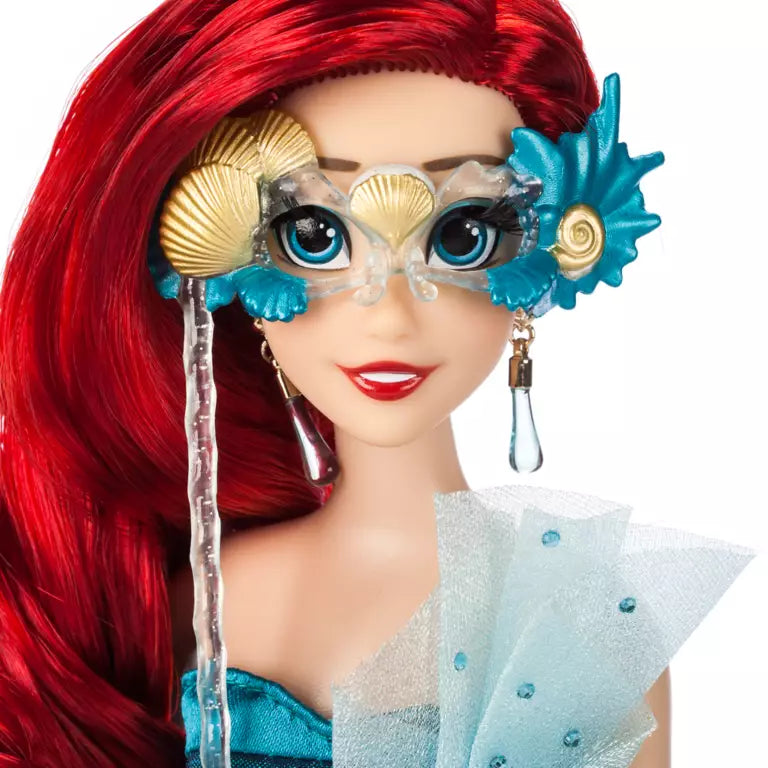 Ariel Limited Edition Doll – The Little Mermaid – Disney Designer Collection Midnight Masquerade Series – Fashionably Late – 12''