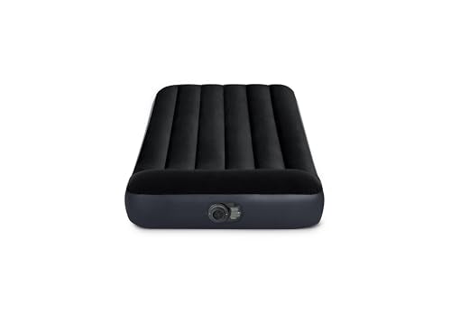 Dura-Beam Twin Air Mattress with Built-In Electric Pump, Pillow Top Surface, Built-In Pillow, Carrying Bag, 39 x 75 x 10 in (99.1 x 190.5 x 25.4 cm)