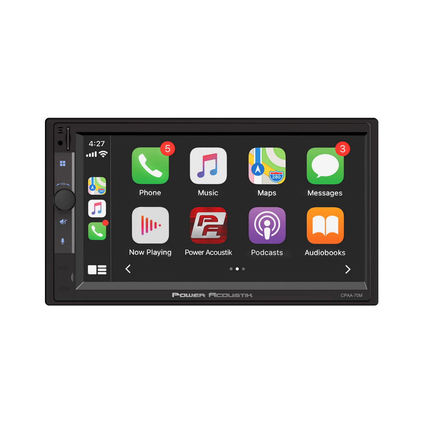 Complete Car Audio Upgrade: Car Play/Android Auto 7" Touchscreen & 6.5" Speakers