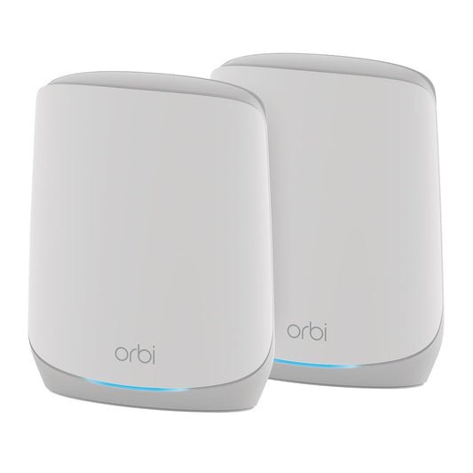 NETGEAR Orbi Whole Home Tri-Band WiFi 6 Mesh Network System (RBK752P) - Router with 1 Satellite Extender
