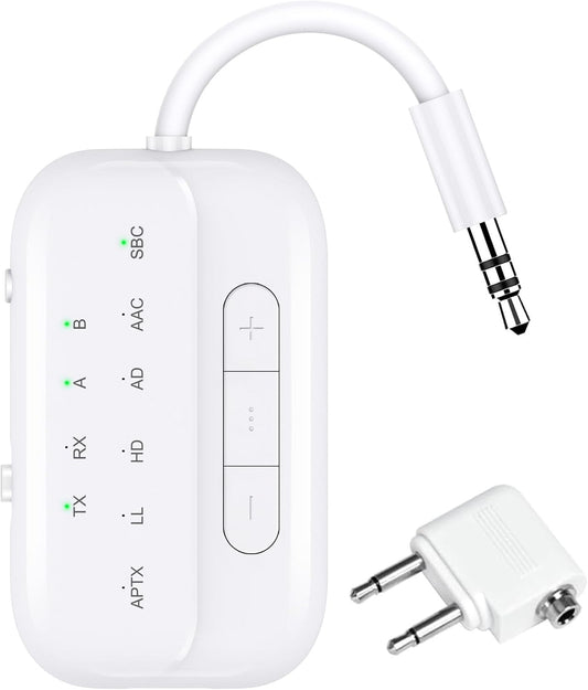 Discover Seamless Audio Streaming with Bluetooth V5.4 Transmitter Receiver for TV, PC, Gym & More