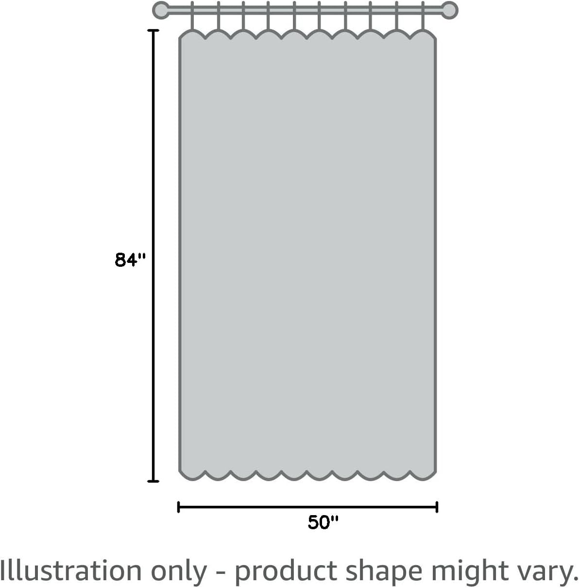 Flagstone Linen Curtains 84" Long, 2 Panels - Pinch Pleated, Light Filtering, Multiple Hanging Options for Stylish Home Decor