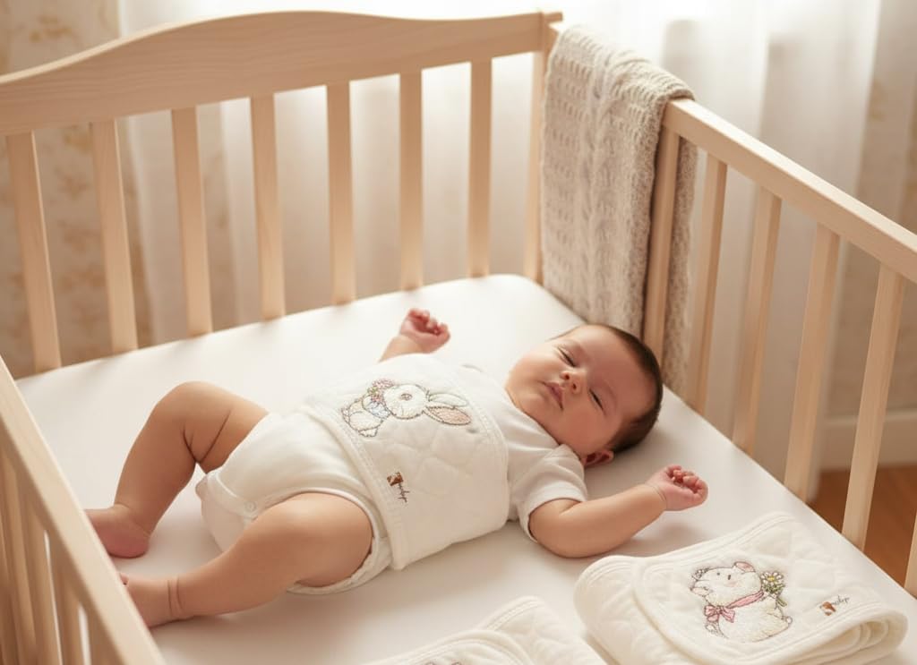 Baby Belly Button Band Umbilical Cord Cover for Newborns - Fajeros para Bebés Recién Nacidos