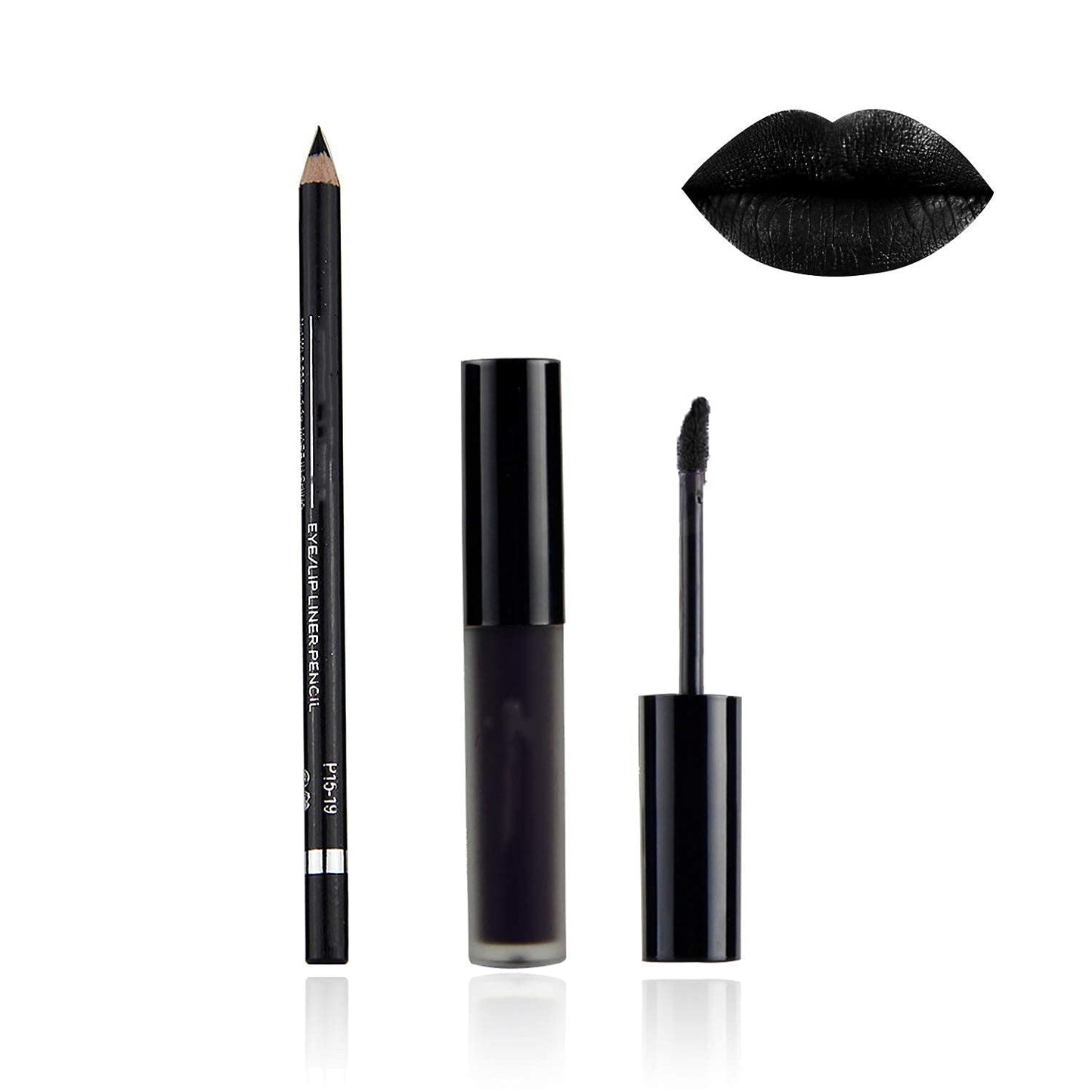 Ultimate Guide to Black Matte Lipstick & Lipliner Set for Halloween - Waterproof, Long Lasting