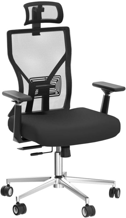 Ergonomic Mesh Office Chair with Adjustable Features for Home and Office - Maximize Comfort and Support