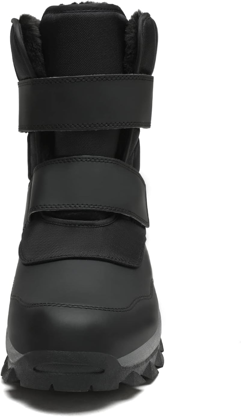 Winter Warmth and Comfort: Waterproof Snow Boots for Men & Women - Size 14 Women/12 Men