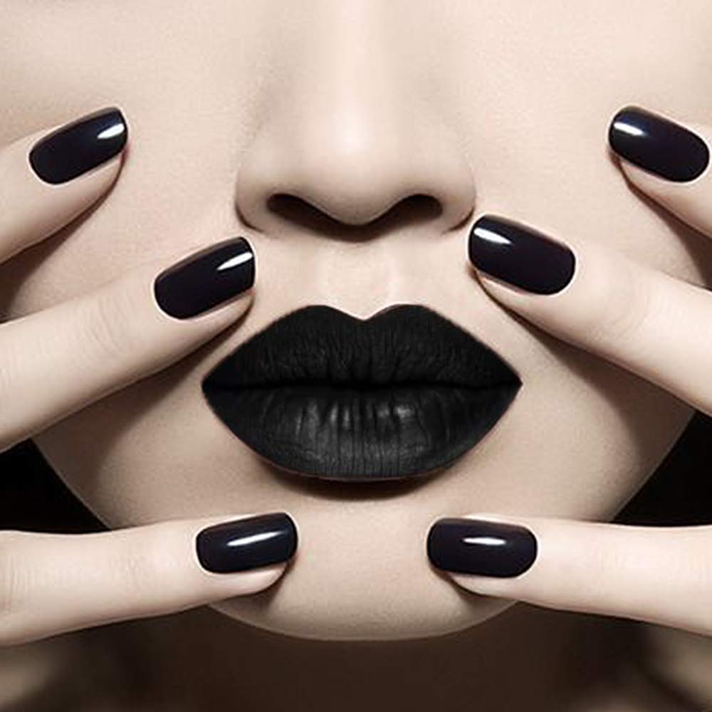 Ultimate Guide to Black Matte Lipstick & Lipliner Set for Halloween - Waterproof, Long Lasting