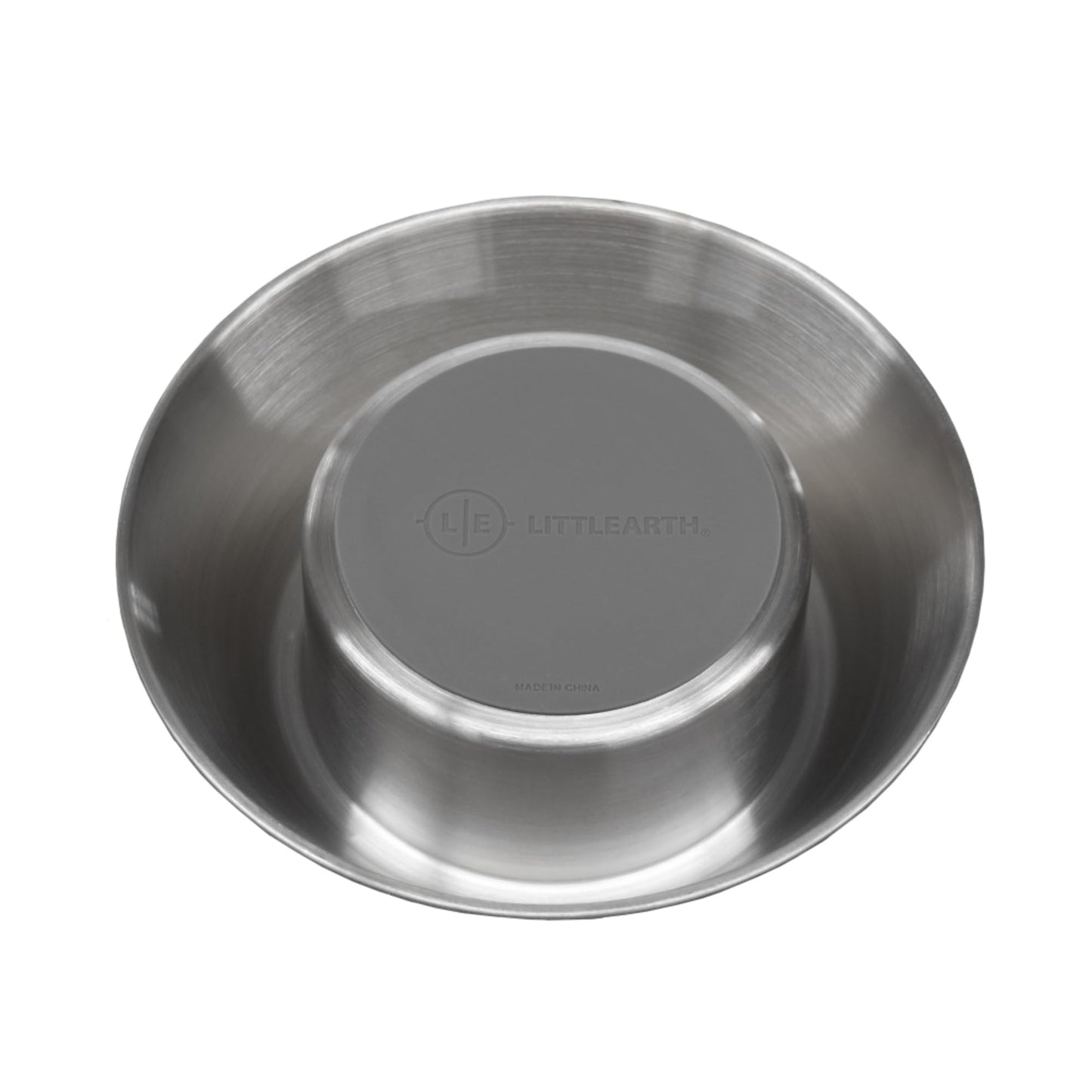 NCAA Michigan Wolverines MVP Pet Bowl, Large Stainless Steel Dog & Cat Bowl, Matte Black Powder Coat, Full-Color Logo Dome, Non-Slip Base