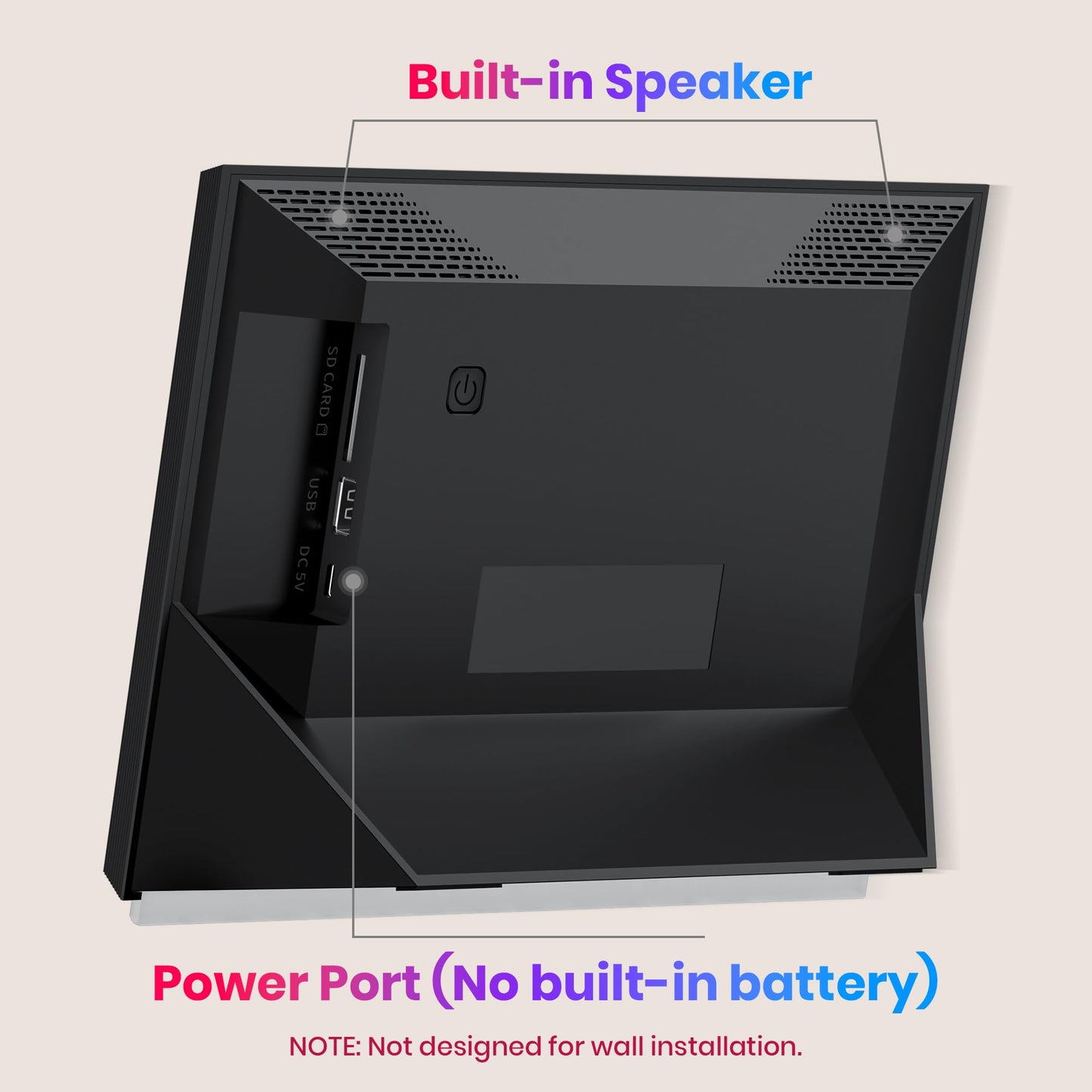 10.1″ Digital Calendar and Smart Touchscreen Interactive Display Organizer
