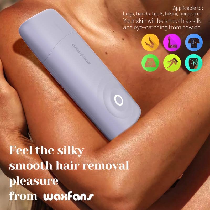 Smart Roll-On Wax Warmer Kit with Honey Wax for All Skin Types - Easy Hair Removal at Home