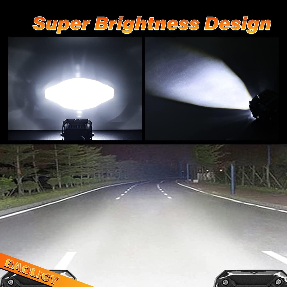 LED Motorcycle Spot & Fog Lights: Bright, Durable, Easy Install