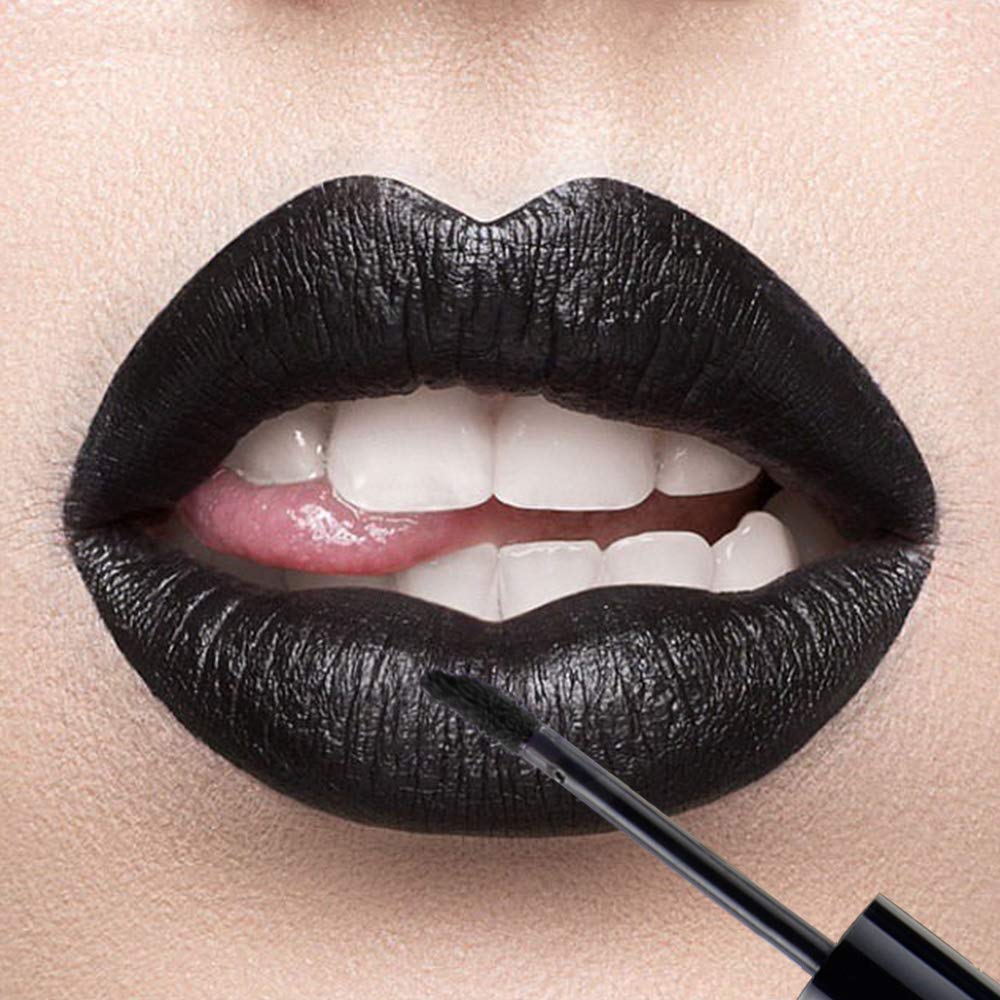 Ultimate Guide to Black Matte Lipstick & Lipliner Set for Halloween - Waterproof, Long Lasting