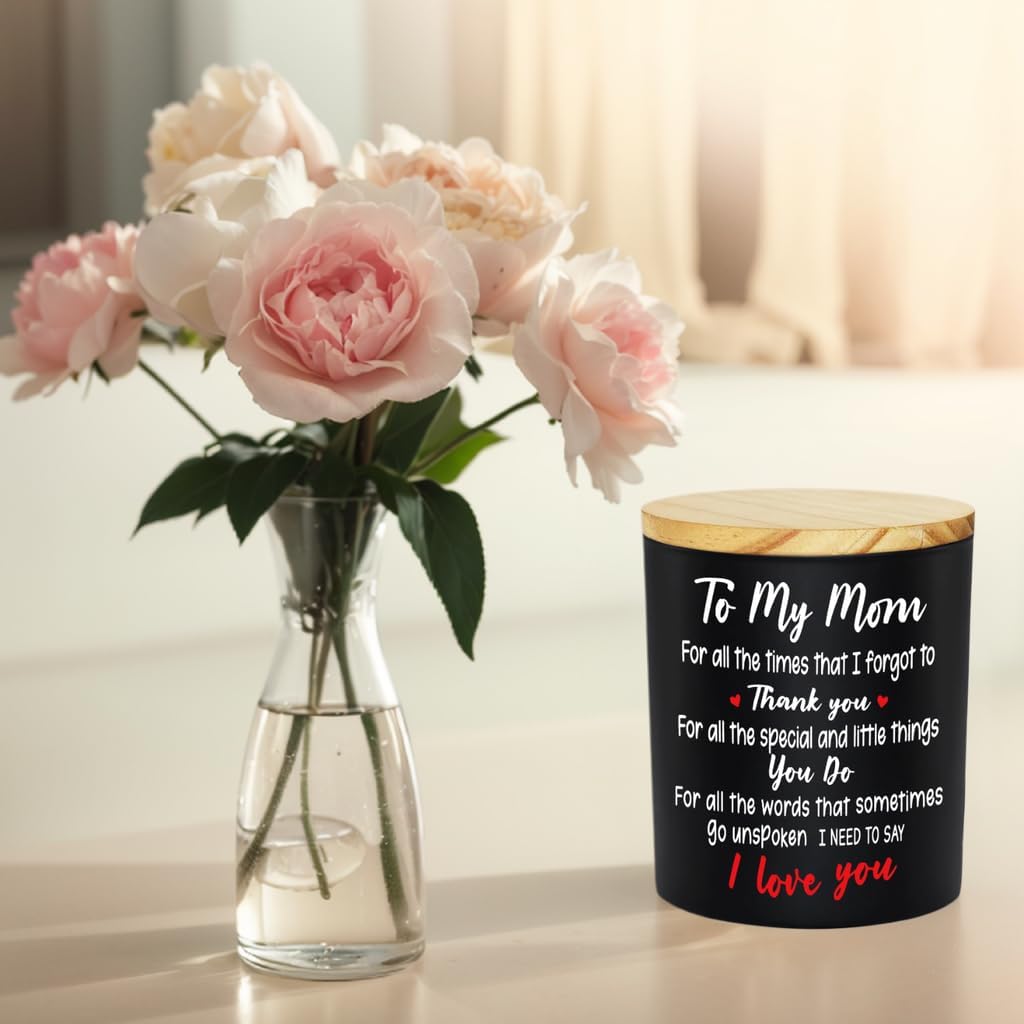 10oz Vanilla Lavender Aromatherapy Candle for Mom - Perfect Gift for Mother's Day, Birthdays, & Holidays