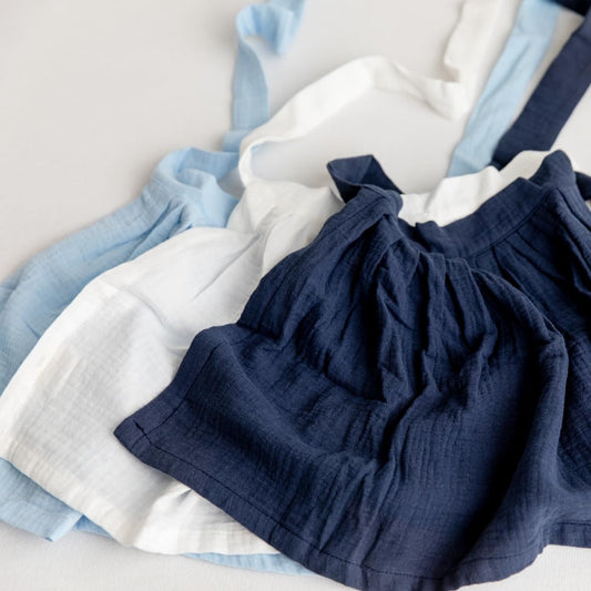 3-Pack 100% Cotton Muslin Breastfeeding Nursing Covers - Minimal Coverage