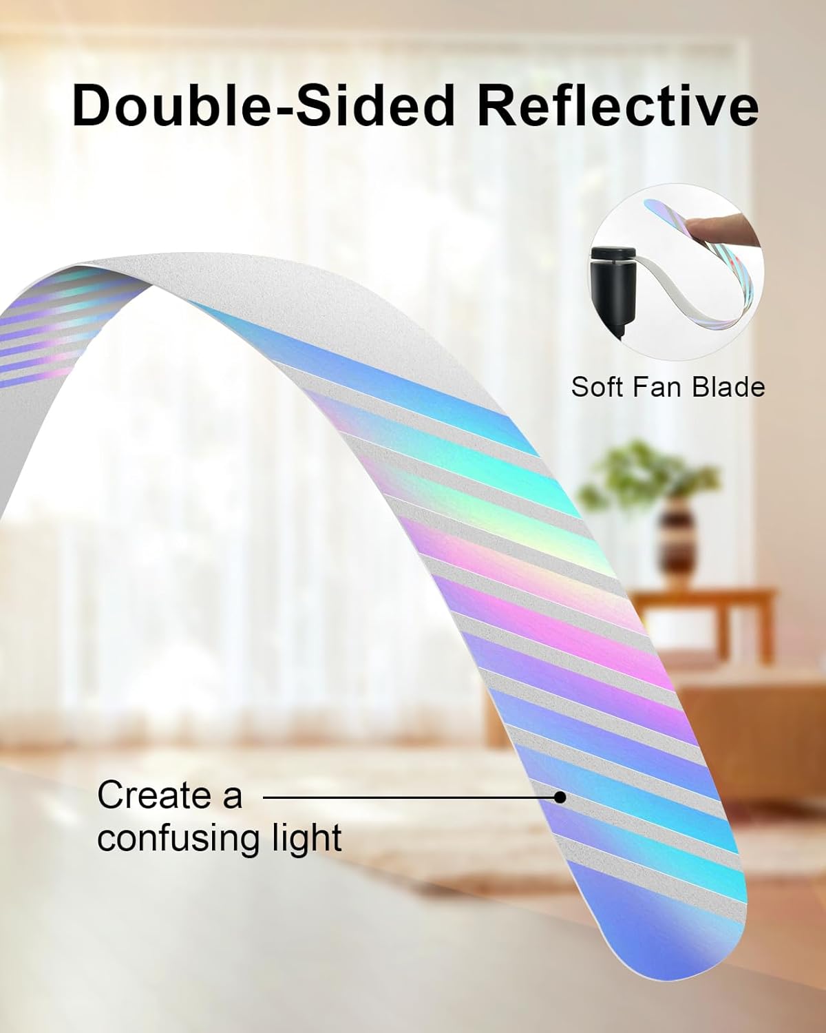 4-Pack Quiet, USB-Rechargeable Table Food Fans for Fly-Free Outdoor Dining