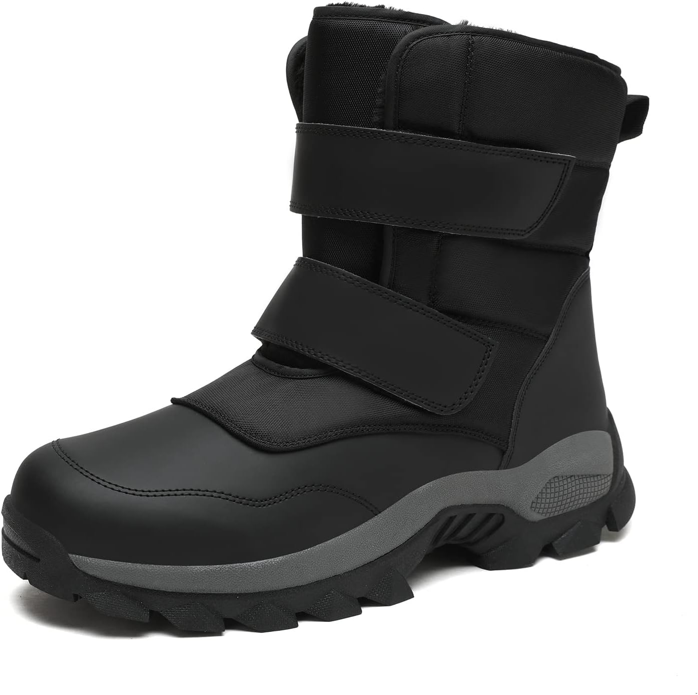 Winter Warmth and Comfort: Waterproof Snow Boots for Men & Women - Size 14 Women/12 Men