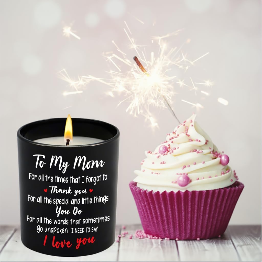 10oz Vanilla Lavender Aromatherapy Candle for Mom - Perfect Gift for Mother's Day, Birthdays, & Holidays
