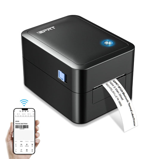 Bluetooth Label Printer for Small Business - Fast Thermal Printing, Supports Multiple Devices