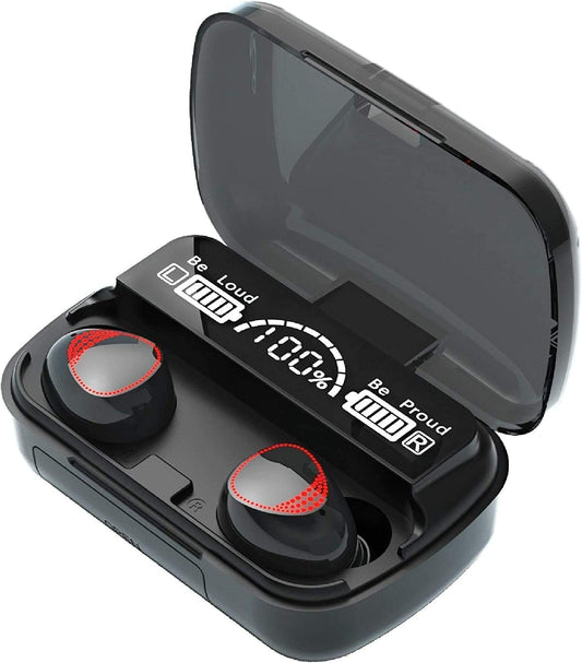 Wireless Earbuds with 122H Playtime, IPX7 Waterproof, Noise Cancellation for Sports
