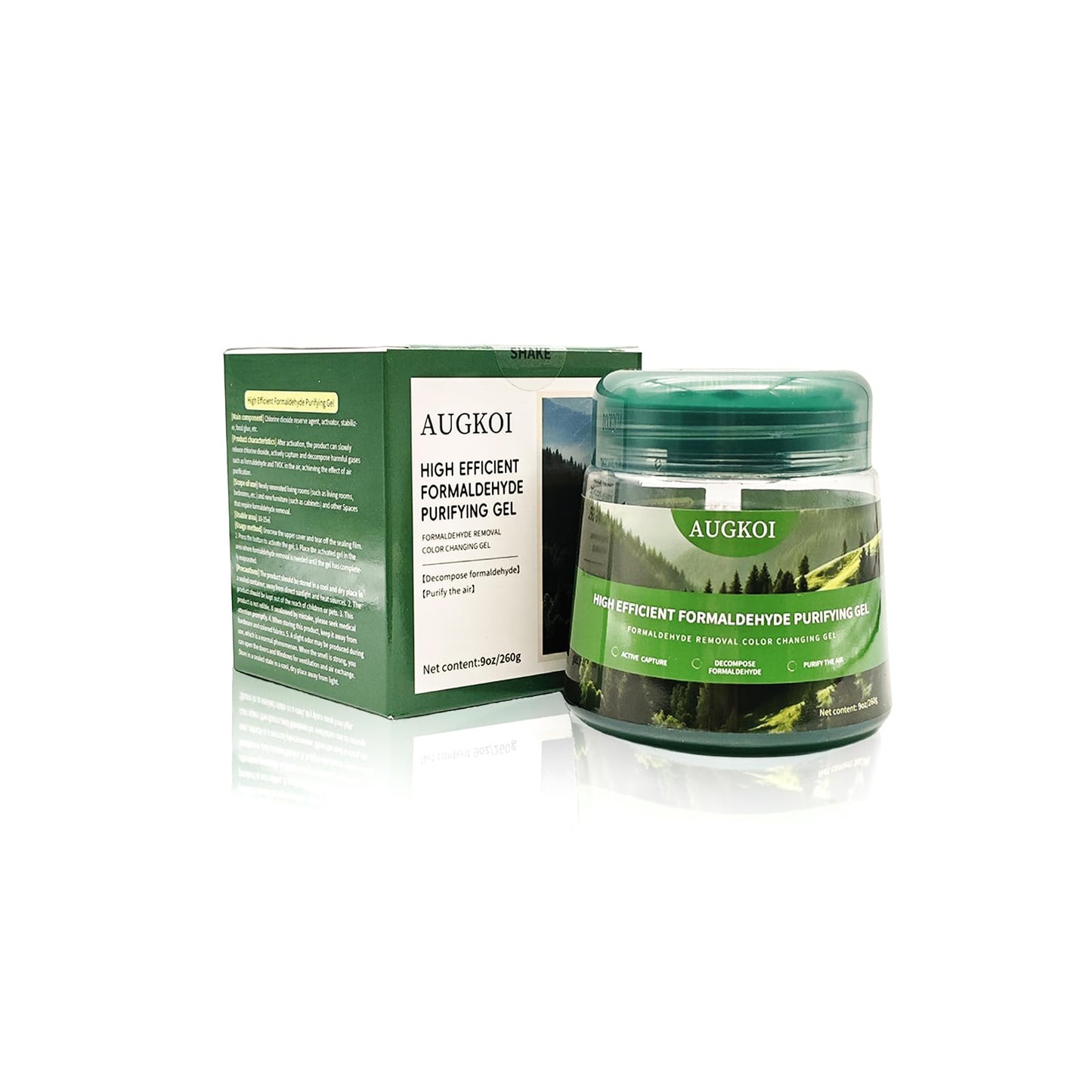 Formaldehyde Removal Gel Air Purifier & Odor Eliminator, 9oz