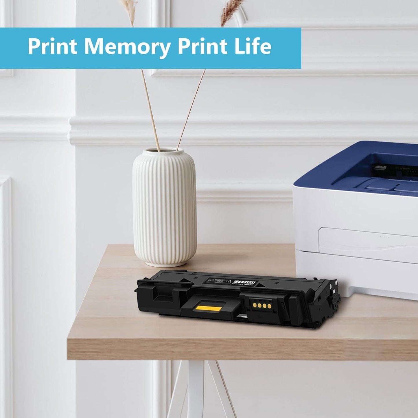 High Capacity Black Toner Cartridge for Phaser and WorkCentre - Up to 3,500 Pages