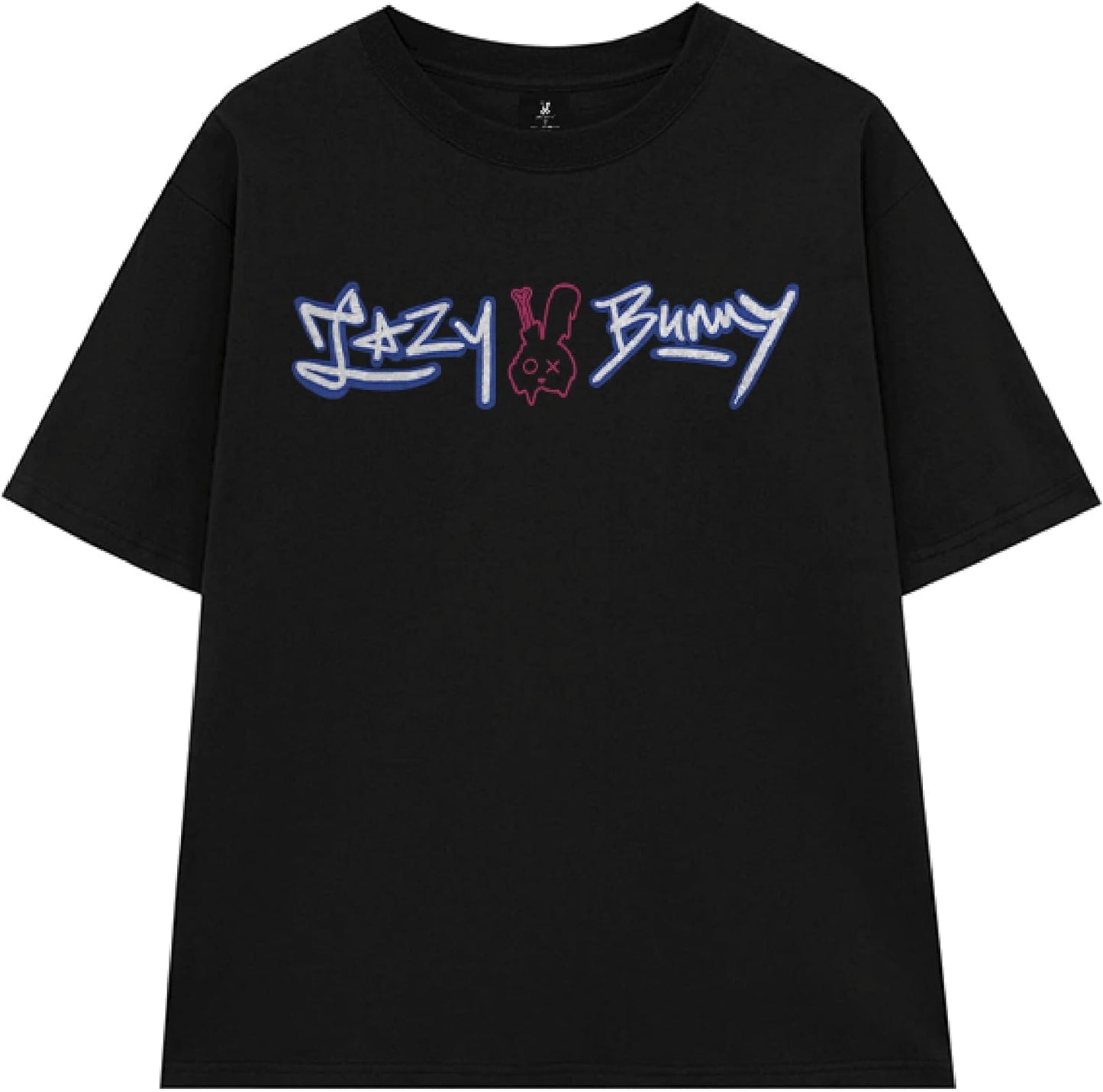 Size 1 Lazy Bunny | Men's Oversized Graphic Tees | Lovely Ice Cream Streetwear