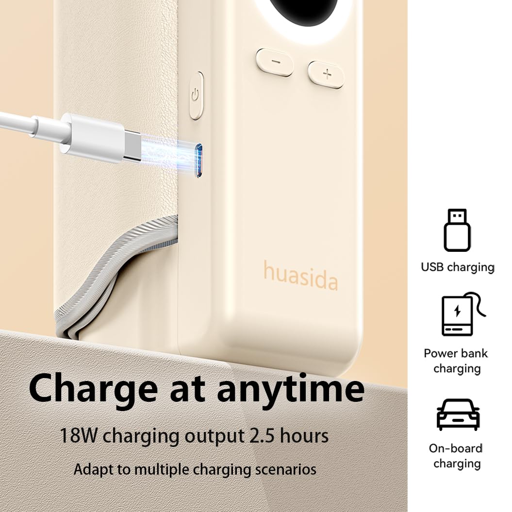 Portable 4-in-1 Baby Bottle Warmer - Rechargeable Waterless Milk & Formula Heater with Adjustable Temperature Control and Night Light - Green