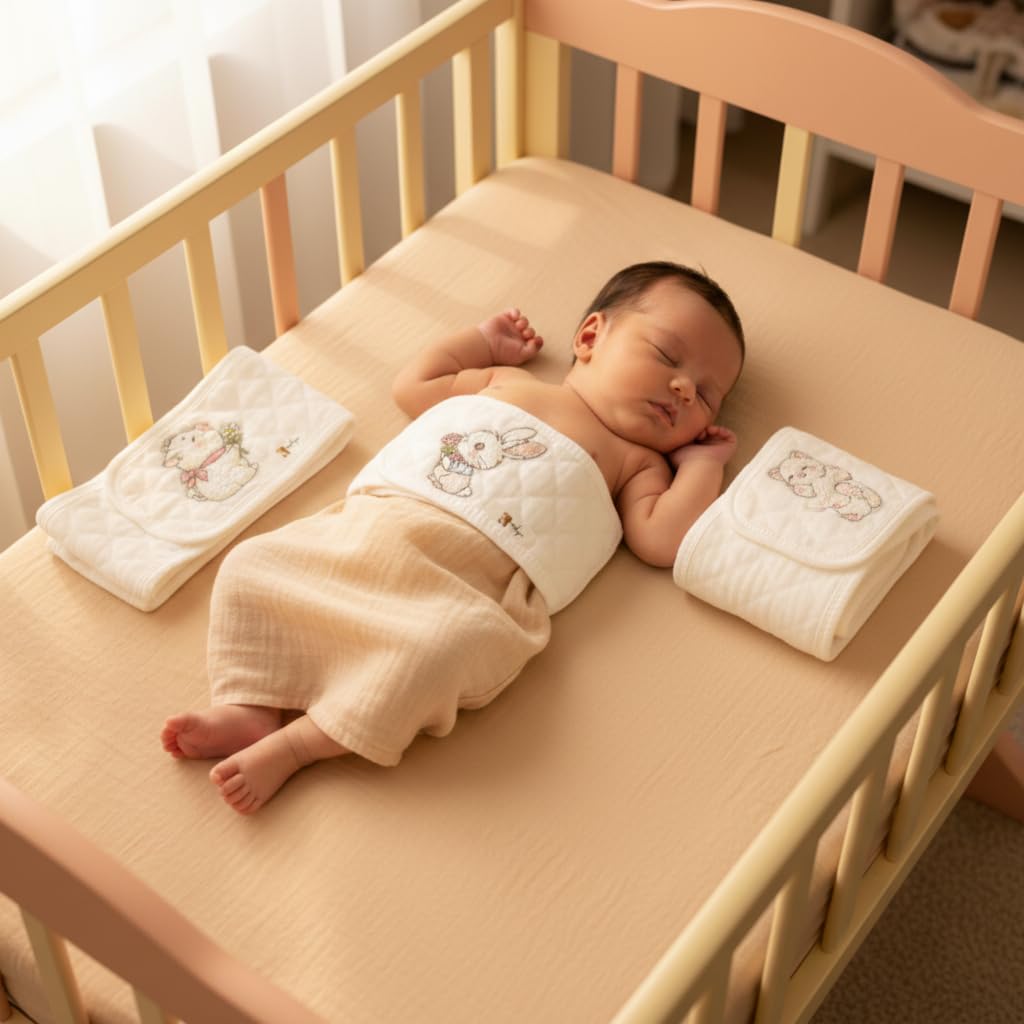 Baby Belly Button Band Umbilical Cord Cover for Newborns - Fajeros para Bebés Recién Nacidos