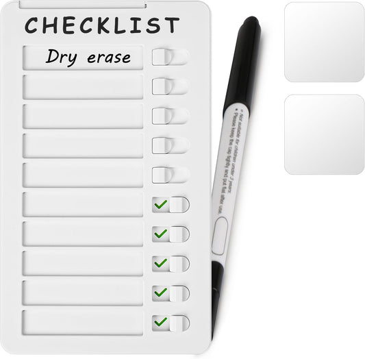 Maximize Daily Tasks: Eco-Friendly Kids Chore Chart with Green Check Mark Feature