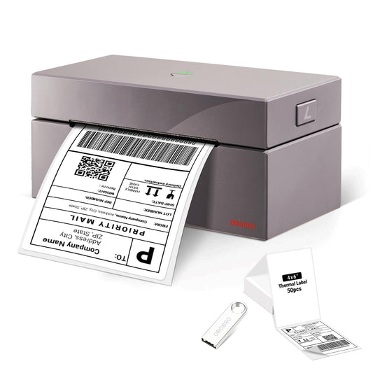 High Speed 4x6 Thermal Shipping Label Printer - Z1 USB Commercial Label Maker