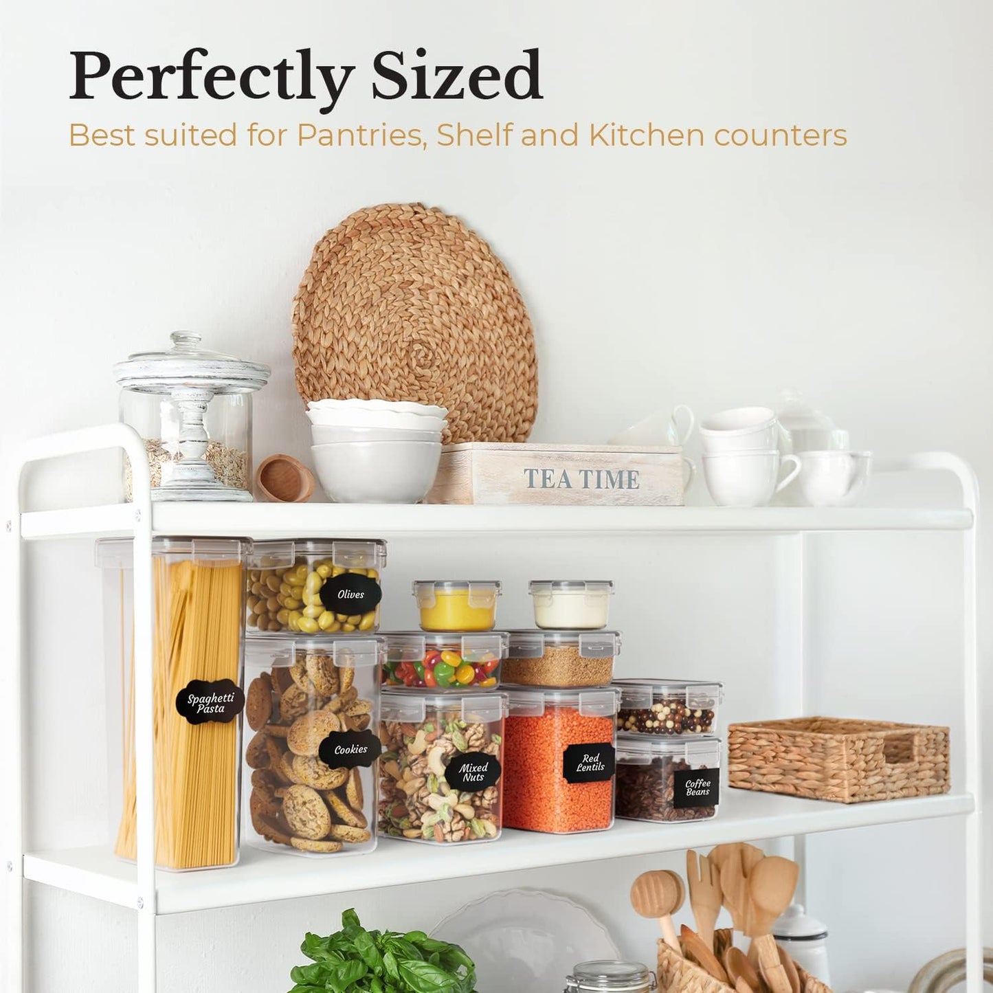 36-Piece BPA-Free Food Storage Set with Airtight Lids & Durable Design