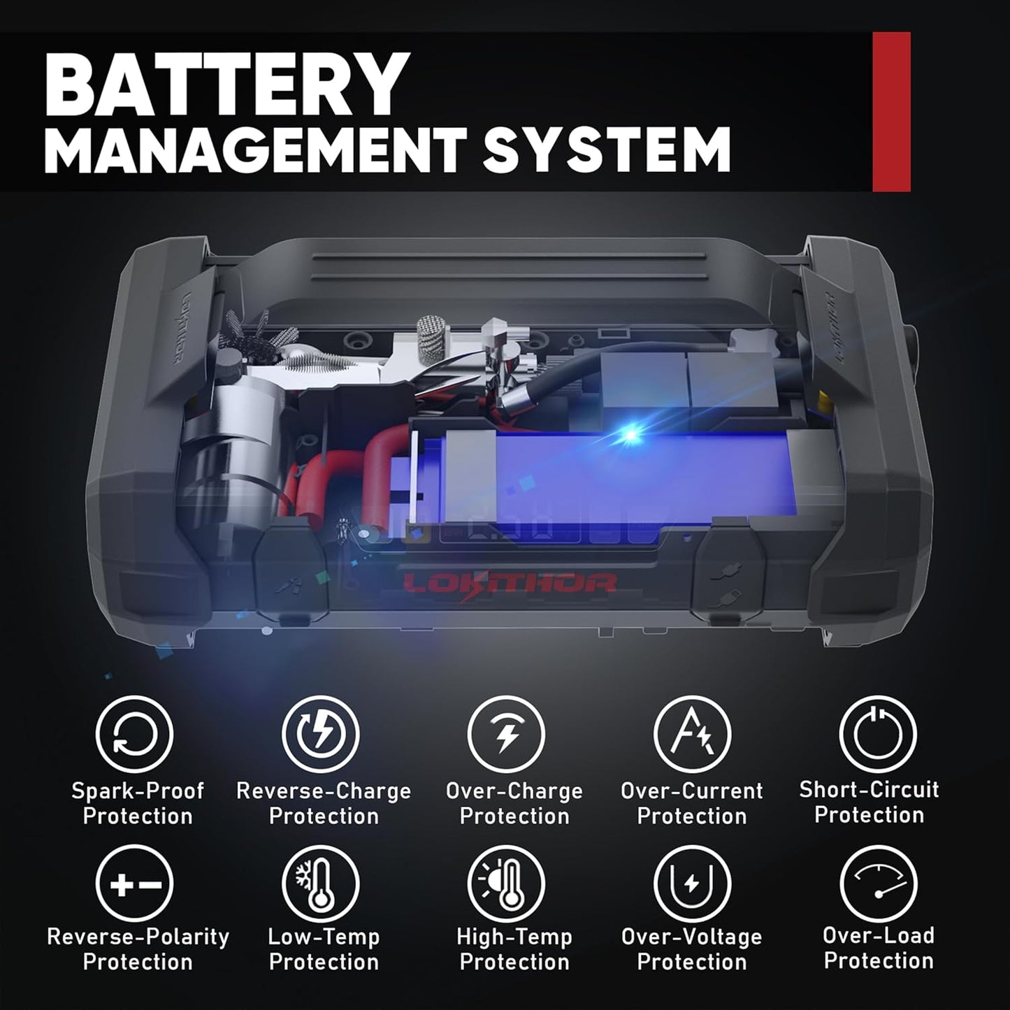 Maximize Your Vehicle's Uptime with Our 12V Jump Starter & Air Compressor for Cars & Trucks